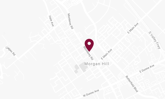 Map of Morgan Hill office location